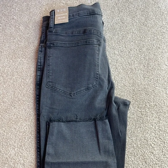 Madewell Stovepipe with Magic pockets 27T Raw Hem - Picture 8 of 8